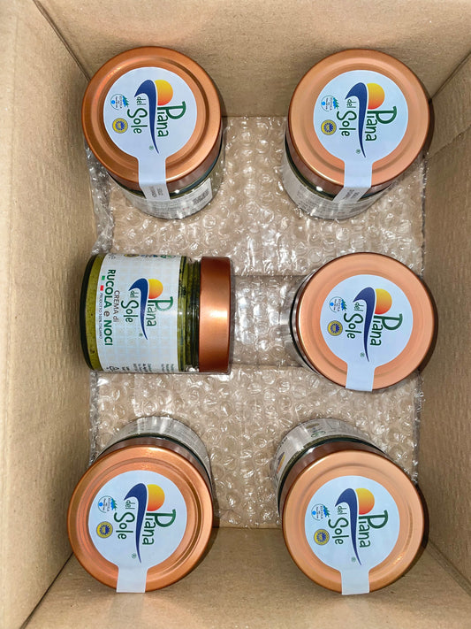 Box 6 Vasetti Crema di Rucola & Noci